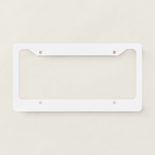 Custom License Plate Frame – Cool and Custom