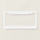 Custom License Plate Frame