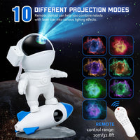 Rocket Man Outer Space Nebula Projector and Night Light