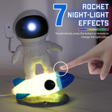 Rocket Man Outer Space Nebula Projector and Night Light