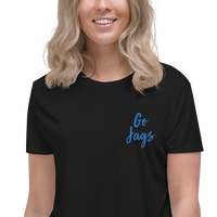 Go Jags Ladies Crop Tee