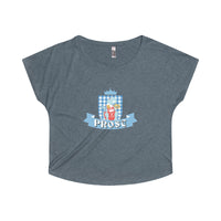 Prost-a-Saurus Rex Triblend Women's Flowy Tee