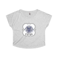 Phi Mu Sorority Tri-Blend Lion Tee