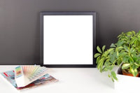 Premium Luster Photo Paper Poster, Framed