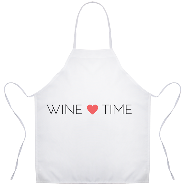 Wine Time Apron