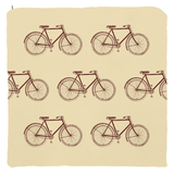 Vintage Bicycle Throw Pillow