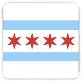 Chicago Flag Magnets