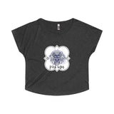 Phi Mu Sorority Tri-Blend Lion Tee