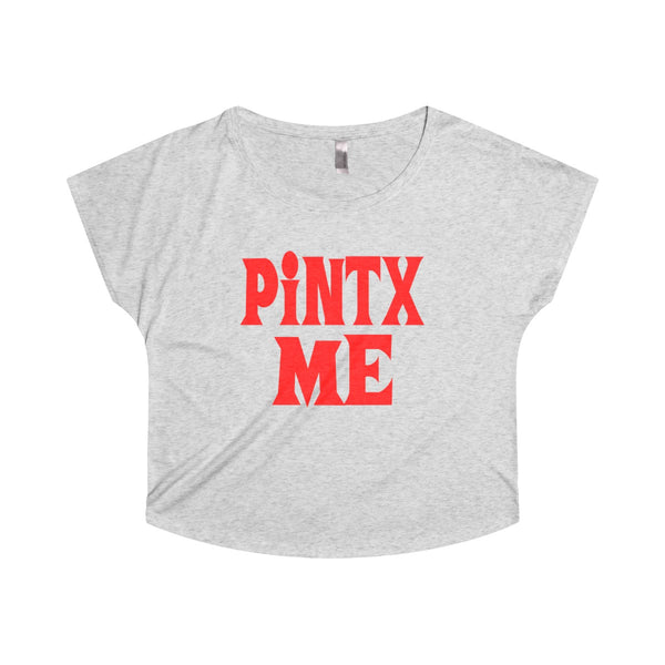 Pintx Me Women's Tri-Blend Dolman