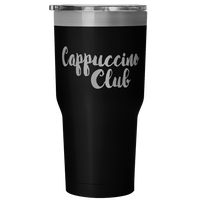 Cappuccino Club Insulated Travel Tumbler