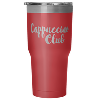 Cappuccino Club Insulated Travel Tumbler