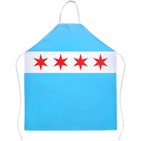 Chicago Flag Apron