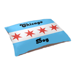 Chicago Flag Dog Bed