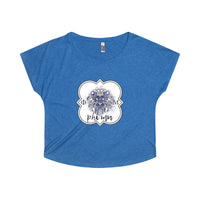 Phi Mu Sorority Tri-Blend Lion Tee