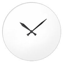Custom Round (Large) Wall Clock