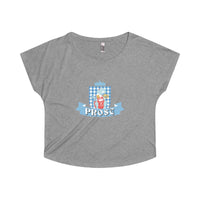 Prost-a-Saurus Rex Triblend Women's Flowy Tee