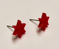 Zig Zag Pow! Chicago Proud Earring Set