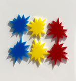 Zig Zag Pow! Individual Pow Earrings