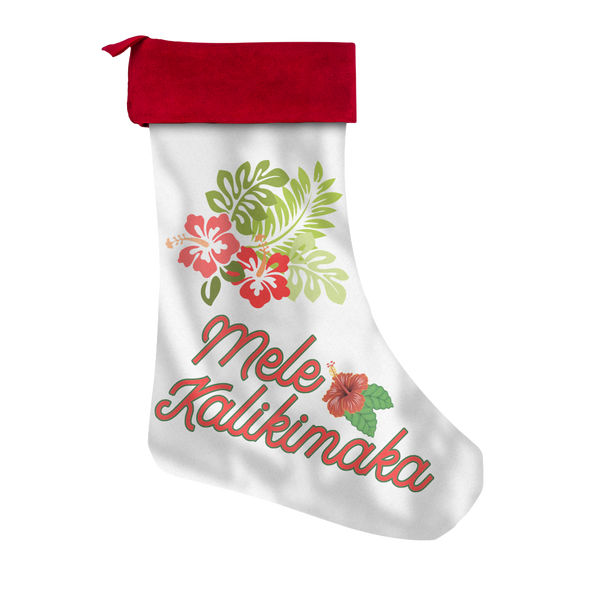 Mele Kalikimaka Christmas Stocking