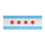 Chicago Flag Yoga Mat