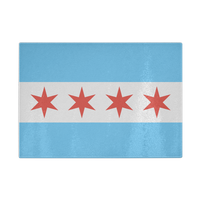 Chicago Flag Cutting Board