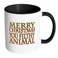 Filthy Animal Holiday Mug