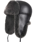 Shitter's Full Sheepskin Trapper Hat