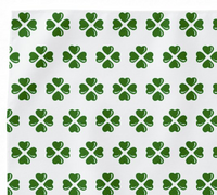 Heart-Shaped Four Leaf Clover Lucky Bandana