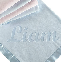 Personalized Baby Blanket in Blue