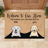 Welcome to The Pet Home Door Mat