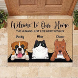 Welcome to The Pet Home Door Mat