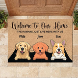 Welcome to The Pet Home Door Mat