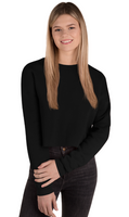 Custom Women's Fleece Cropped Sweatshirt, Bella + Canvas 7503