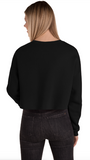 Custom Women's Fleece Cropped Sweatshirt, Bella + Canvas 7503