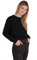 Custom Women's Fleece Cropped Sweatshirt, Bella + Canvas 7503