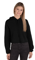 Custom Women's Cropped Hoodie, Bella + Canvas 7502