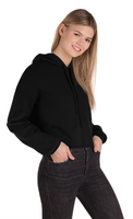 Custom Women's Cropped Hoodie, Bella + Canvas 7502