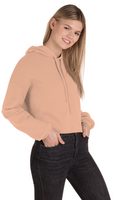 Custom Women's Cropped Hoodie, Bella + Canvas 7502