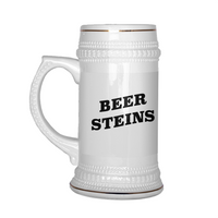 Custom 22 Ounce Ceramic Stein