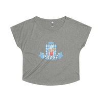 Prost-a-Saurus Rex Triblend Women's Flowy Tee