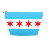 Chicago Flag Pouch