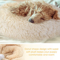 Plush Calming Dog Bed