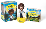 Bob Ross Chia Pet and Talking Bobble Head Gift Set