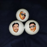 Custom Golf Balls with Cartoonized Face