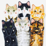 Hanging Cat Hand Towels