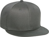 Custom Wool Blend Snapback Hat, Grey Undervisor