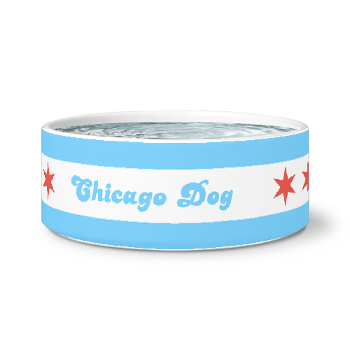 “Chicago Dog” Food and Water Bowl