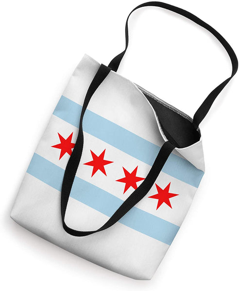 Chicago Flag Tote Bag