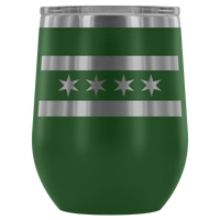 Chicago Flag Insulated Tumbler