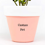 Personalized Indoor Plant Pot